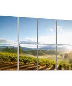 Paneles acústicos insonorizantes de pared Amanecer niebla