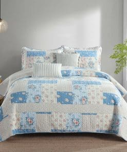 Colcha King DDUOXIN (120"x120") - 100% Algodón, Colcha