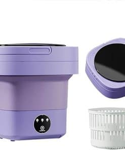 Lavadora y Secadora Portátil MacLehose, 8L, -Morado