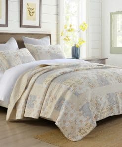 Colcha QuiltMuse Oversized King 128x120 - 100% algodón