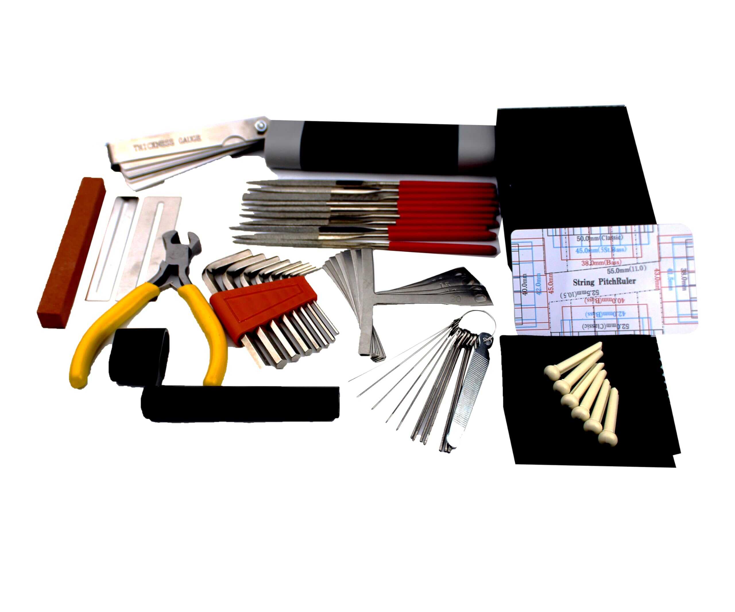 Kit de Herramientas para Guitarra de 45 Piezas, Kit - Imagen 5