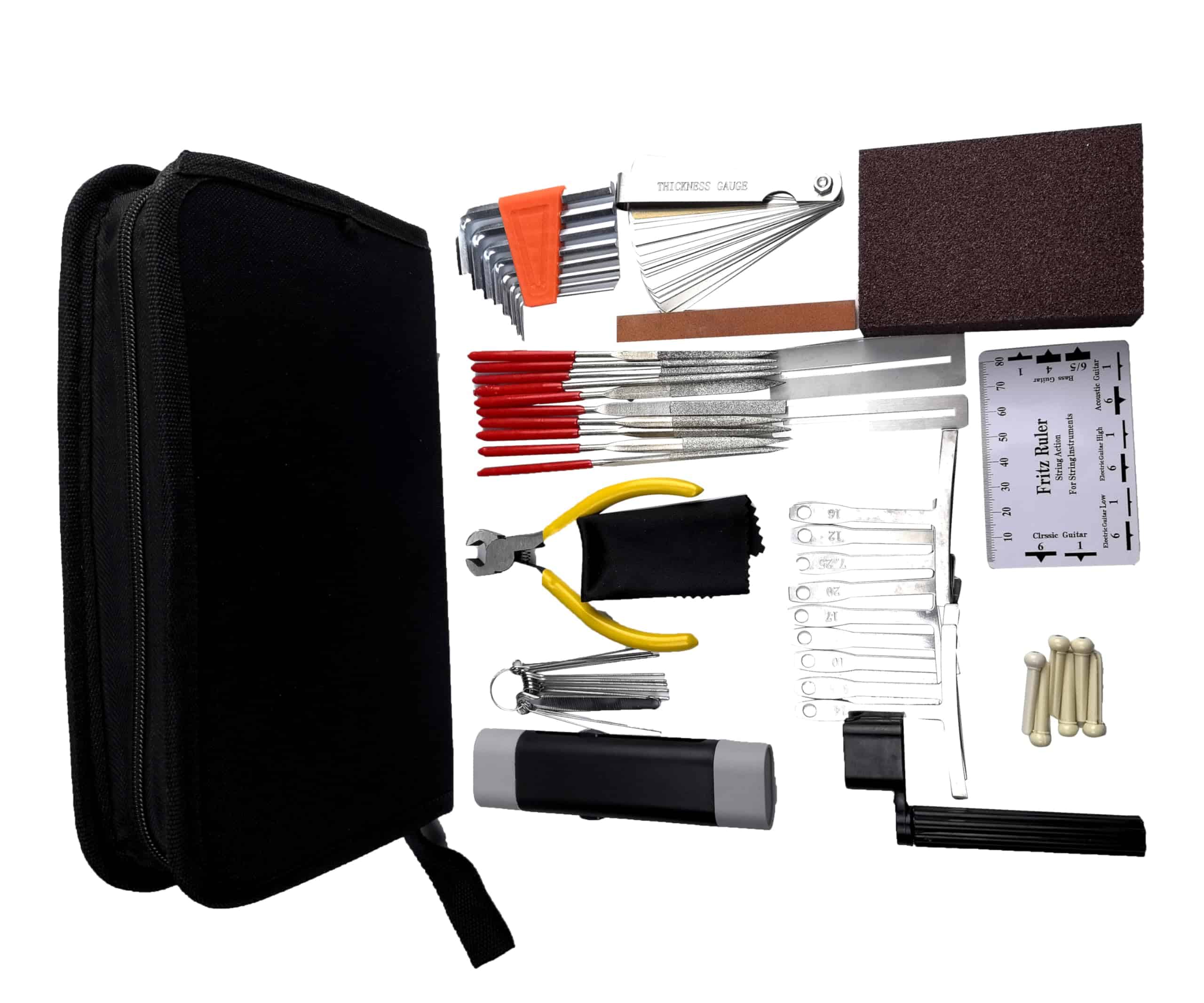 Kit de Herramientas para Guitarra de 45 Piezas, Kit