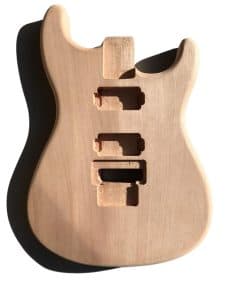 Cuerpo de guitarra sin terminar WUQIMUSC floyd rose DIY