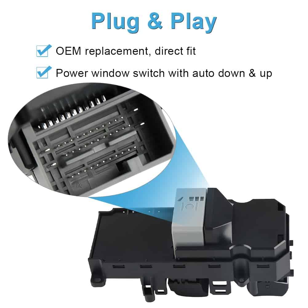 Interruptor de ventana eléctrico doble compatible con Honda - Imagen 4