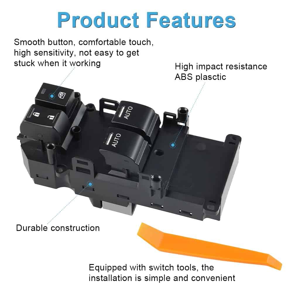 Interruptor de ventana eléctrico doble compatible con Honda - Imagen 5
