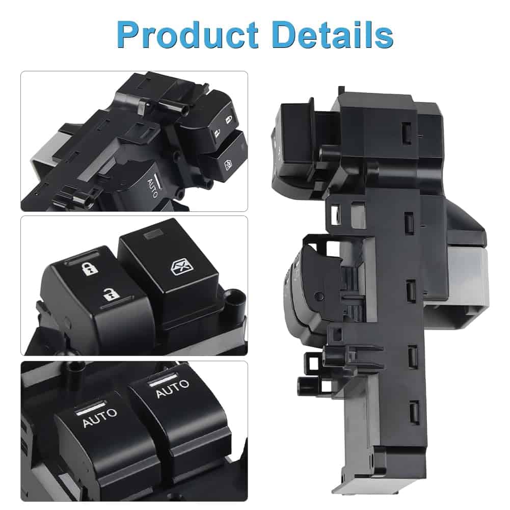Interruptor de ventana eléctrico doble compatible con Honda - Imagen 6