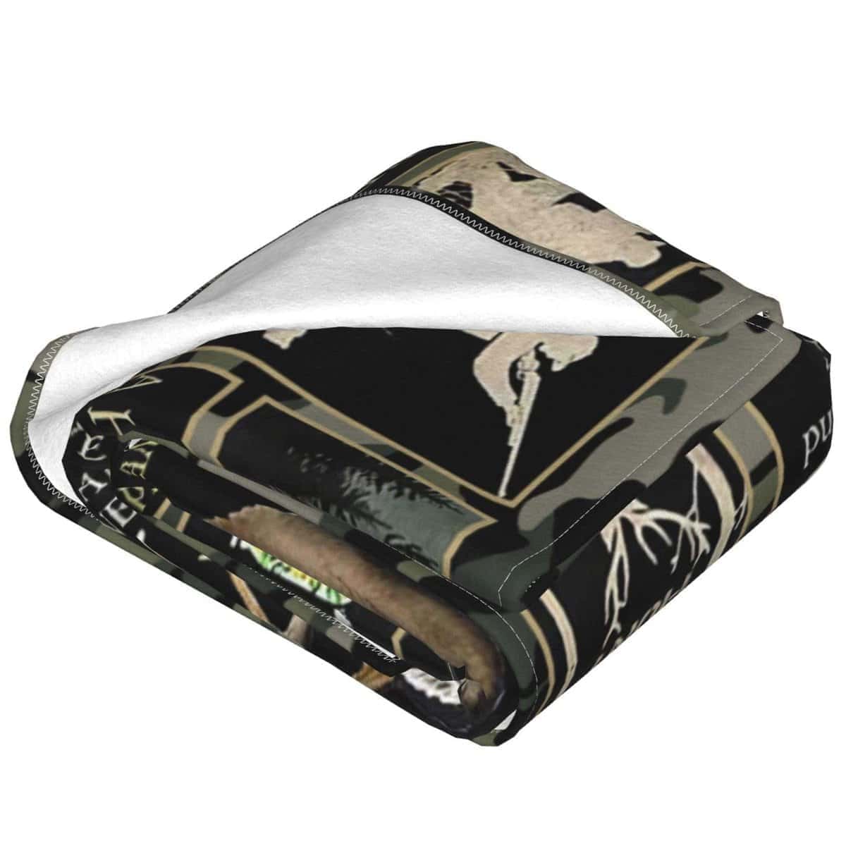 Manta de Venado Una Oración del Cazador Decorativa Manta de - Imagen 3