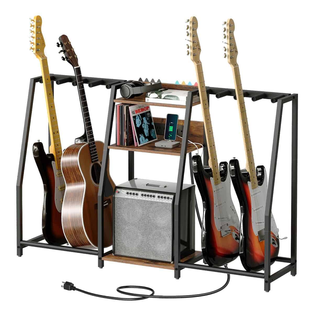 Soporte de guitarra MAHANCRIS para guitarra eléctrica,