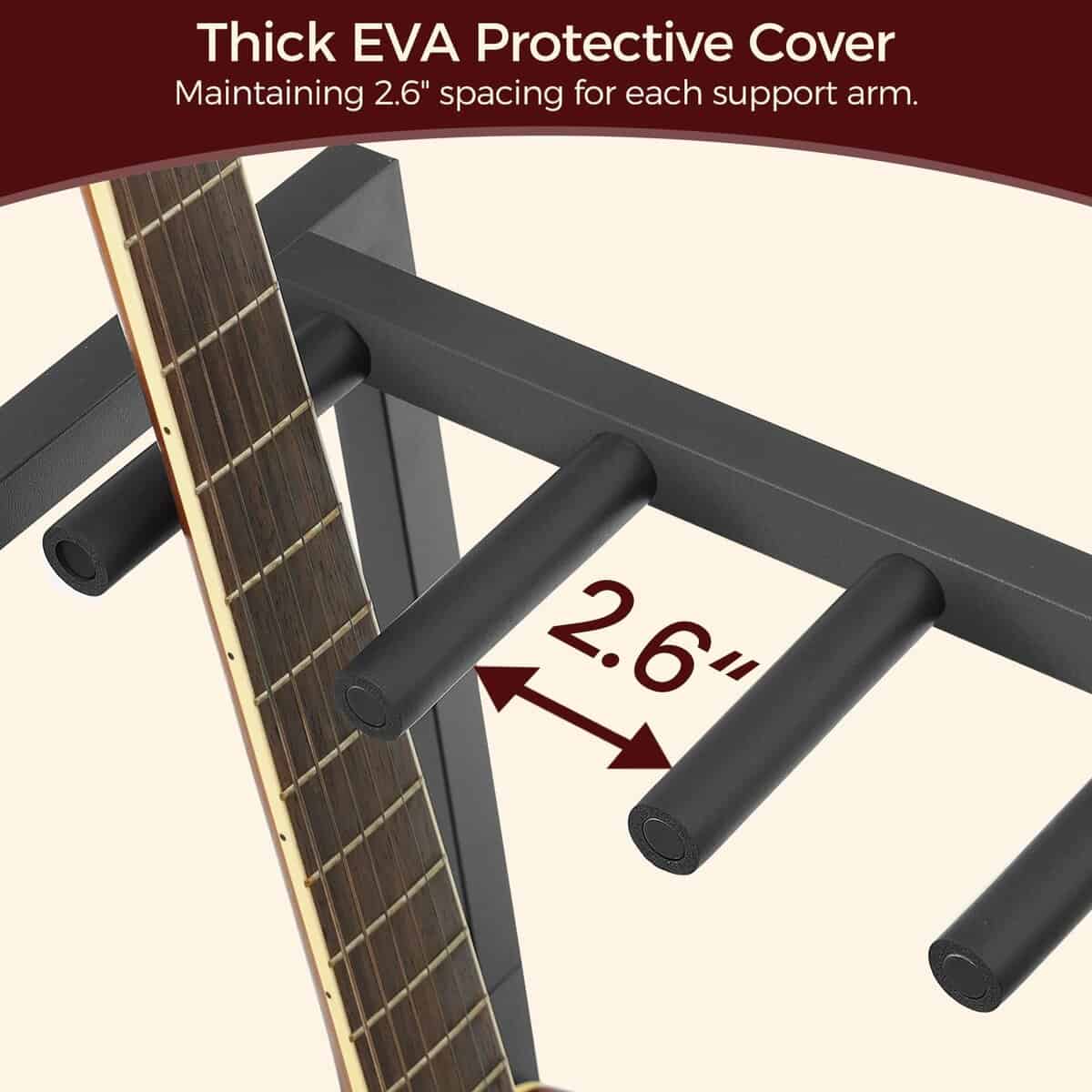 Soporte de guitarra MAHANCRIS para guitarra eléctrica, - Imagen 9