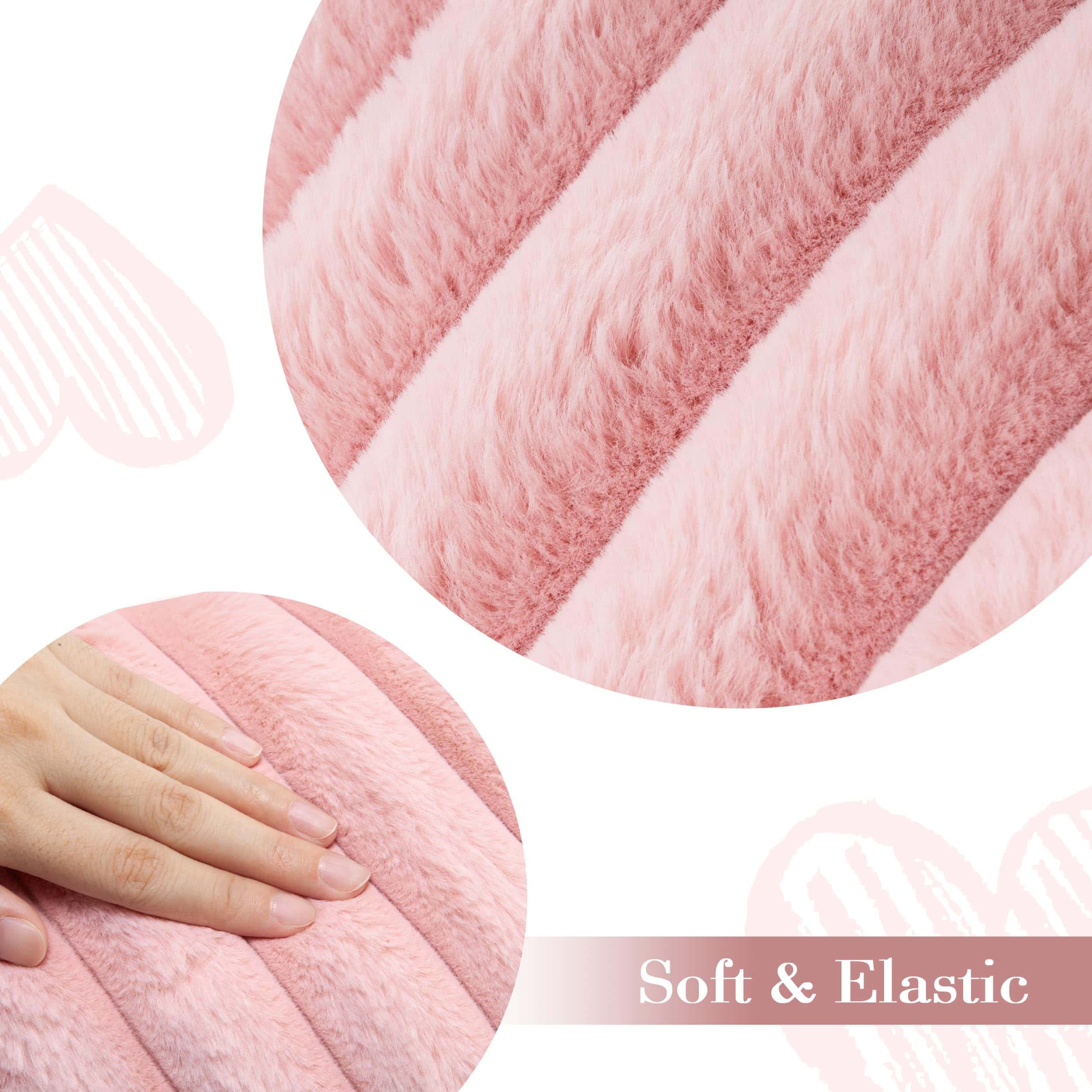 Almohada con forma de corazón, juego -Rosa claro - Imagen 5