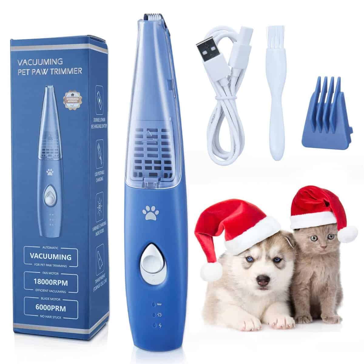 Cortadora de Pelo para Perros y Gatos con Aspiradora