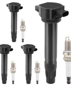 Conjunto de 4 Bobinas de Encendido UF557 y Bujías de Iridio
