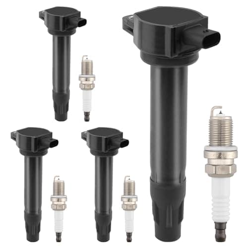 Conjunto de 4 Bobinas de Encendido UF557 y Bujías de Iridio