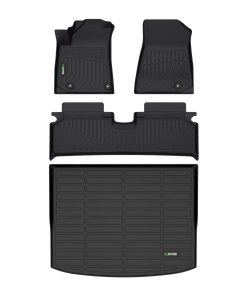 Juego de tapetes para piso y forro de carga HAFIDI para Kia