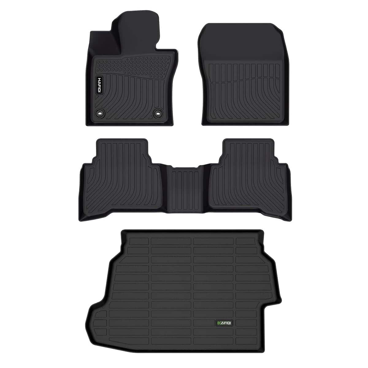 Juego de Tapetes de Piso y Forro de Carga HAFIDI� para