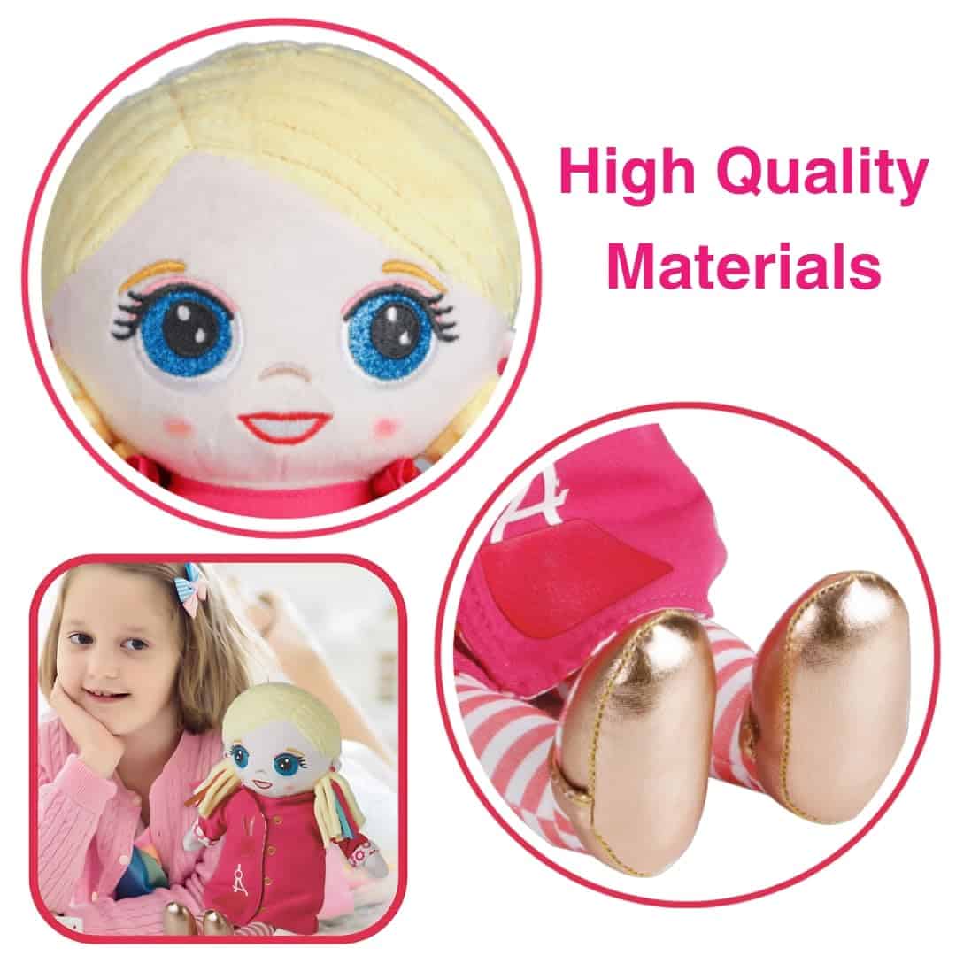 Elaine La Ingeniera - Muñeca de Peluche de 15 pulgadas con - Imagen 4