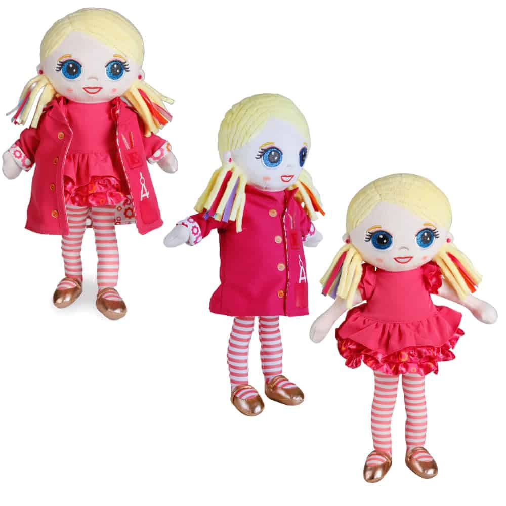 Elaine La Ingeniera - Muñeca de Peluche de 15 pulgadas con - Imagen 8