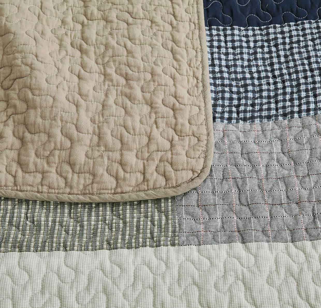 Chezmoi Collection Dylan 2-Piezas Azul Marino Blanco Gris - Imagen 8