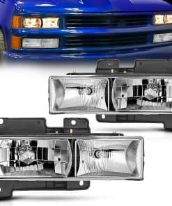 Conjunto de Faros Nilight Compatible con 1988-1998 C/K