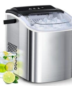 Máquina de Hielo de Acero Inoxidable Joy Pebble para