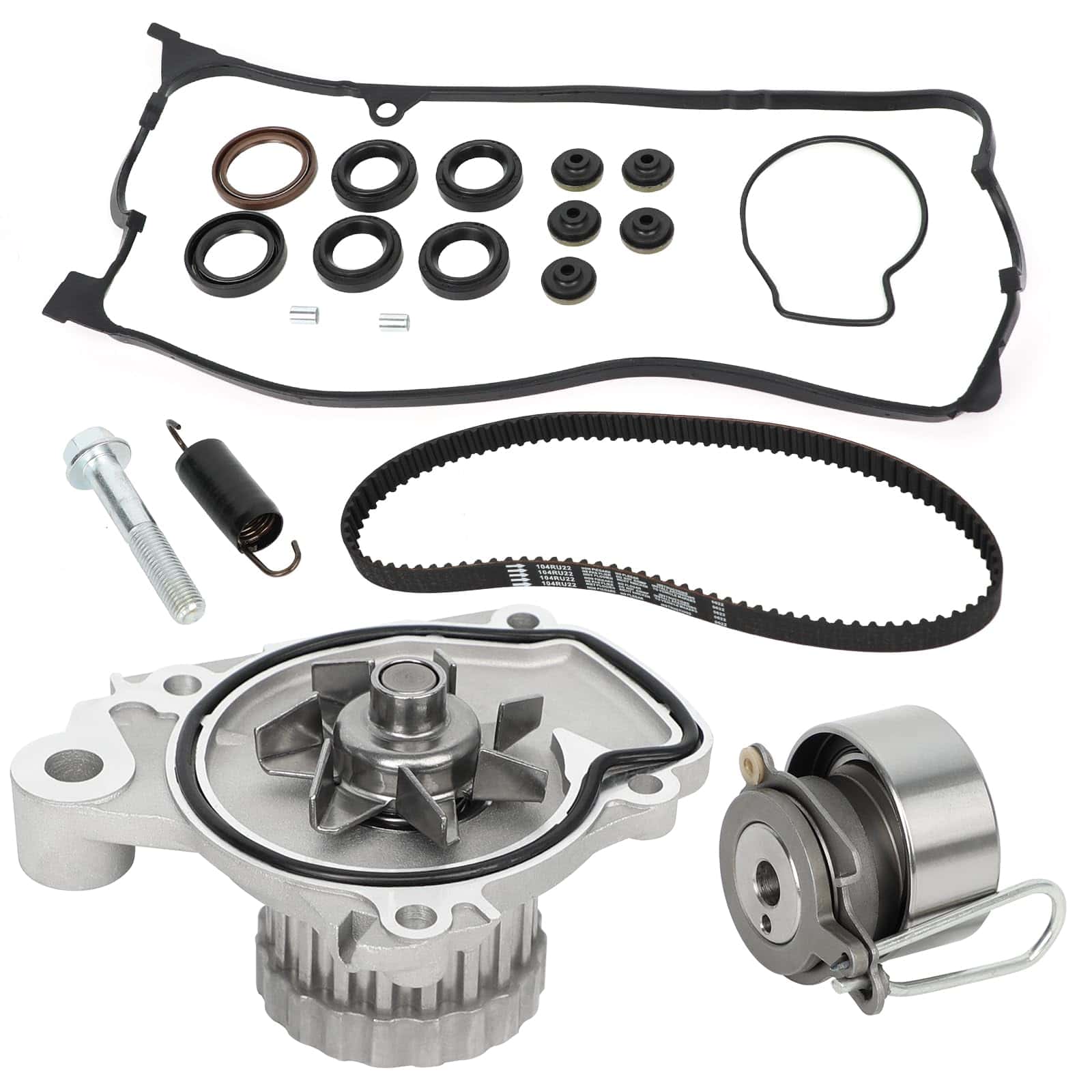 Kit de correa de distribución del motor con bomba de agua