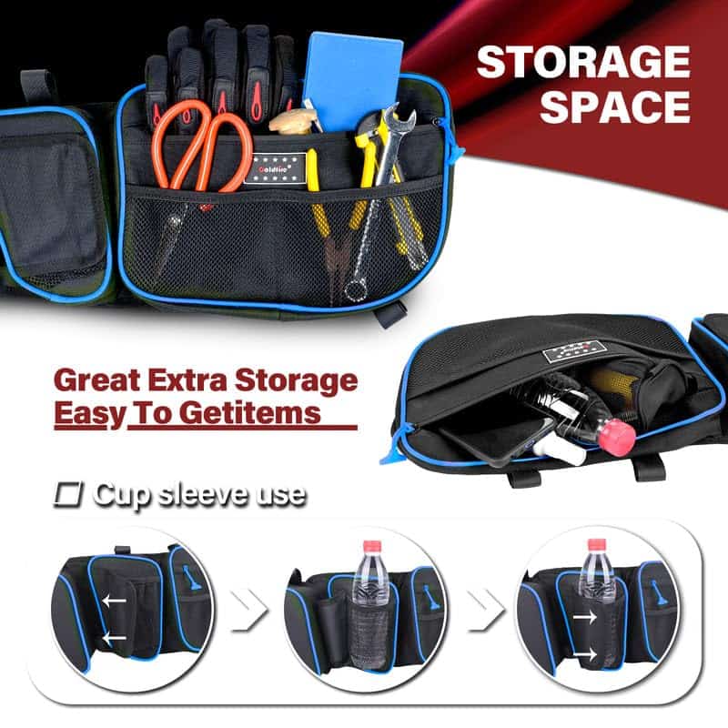 Bolsas para puertas Hutexico X3, Bolsas de -Azul - Imagen 4