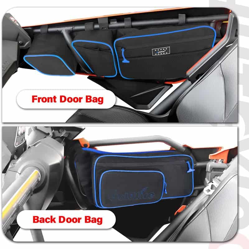 Bolsas para puertas Hutexico X3, Bolsas de -Azul - Imagen 8