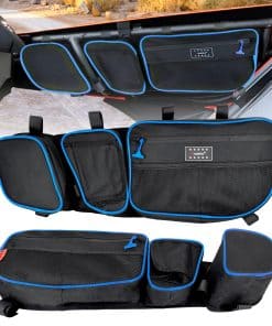 Bolsas para puertas Hutexico X3, Bolsas de -Azul