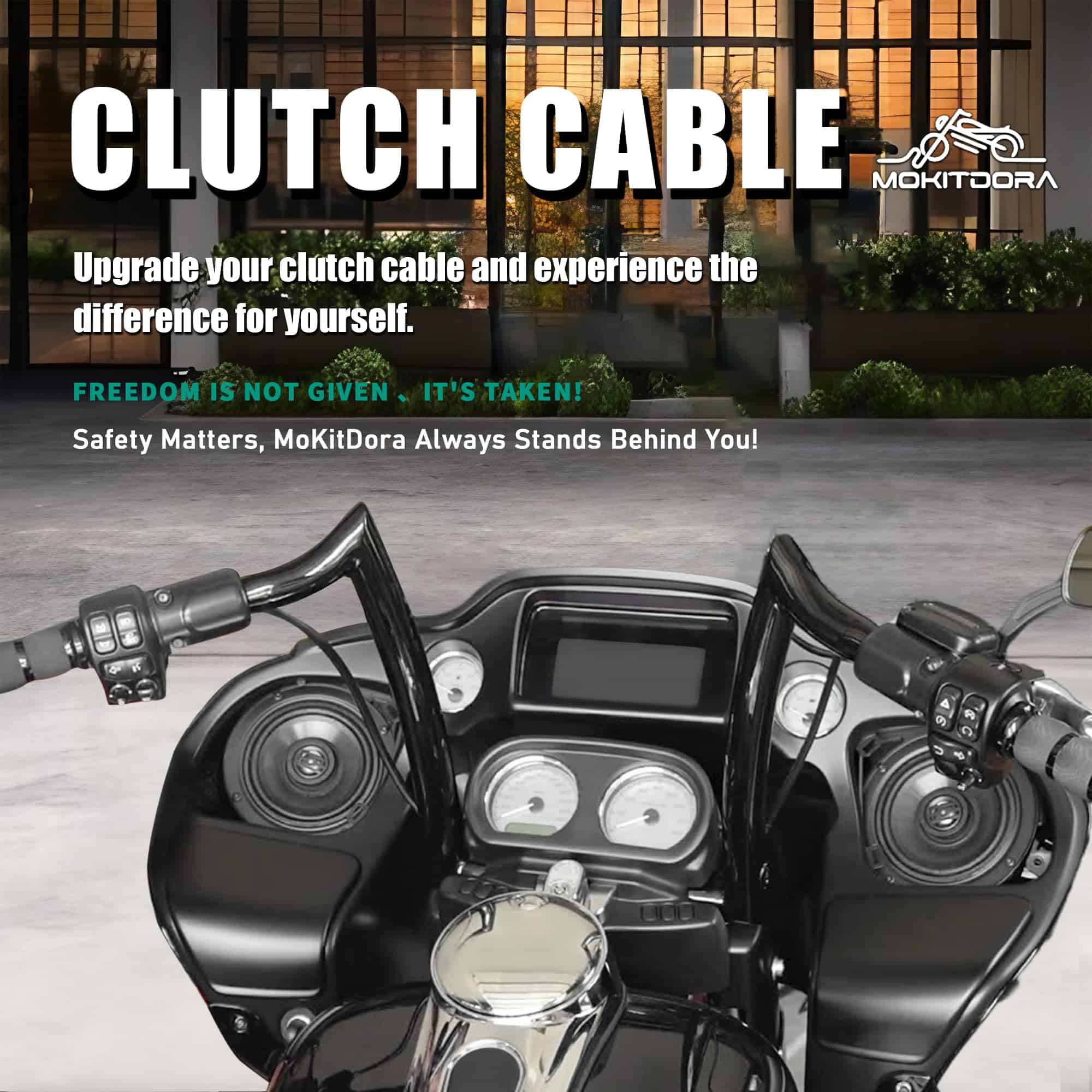 Extensión de Cable de Embrague Superior Negro de Vinilo - Imagen 3