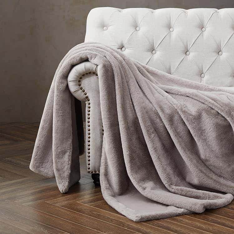 Manta de Piel sintética de Doble Cara, Suave y Extra Grande - Imagen 6