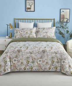 Juego de Ropa de Cama Vintage de Flores Softta Tamaño Full
