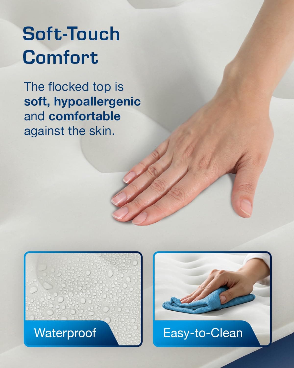 Colchón de Aire Activ Era Premium de 13" Tamaño Queen con - Imagen 5