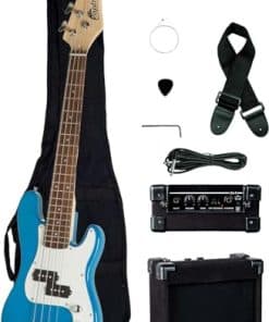 Paquete de Bajo Eléctrico Raptor 3/4 Tamaño 38 Pulgadas