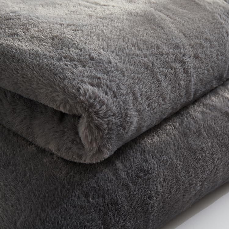 Manta de Piel Sintética de Doble Cara Extra Grande, Suave y - Imagen 3