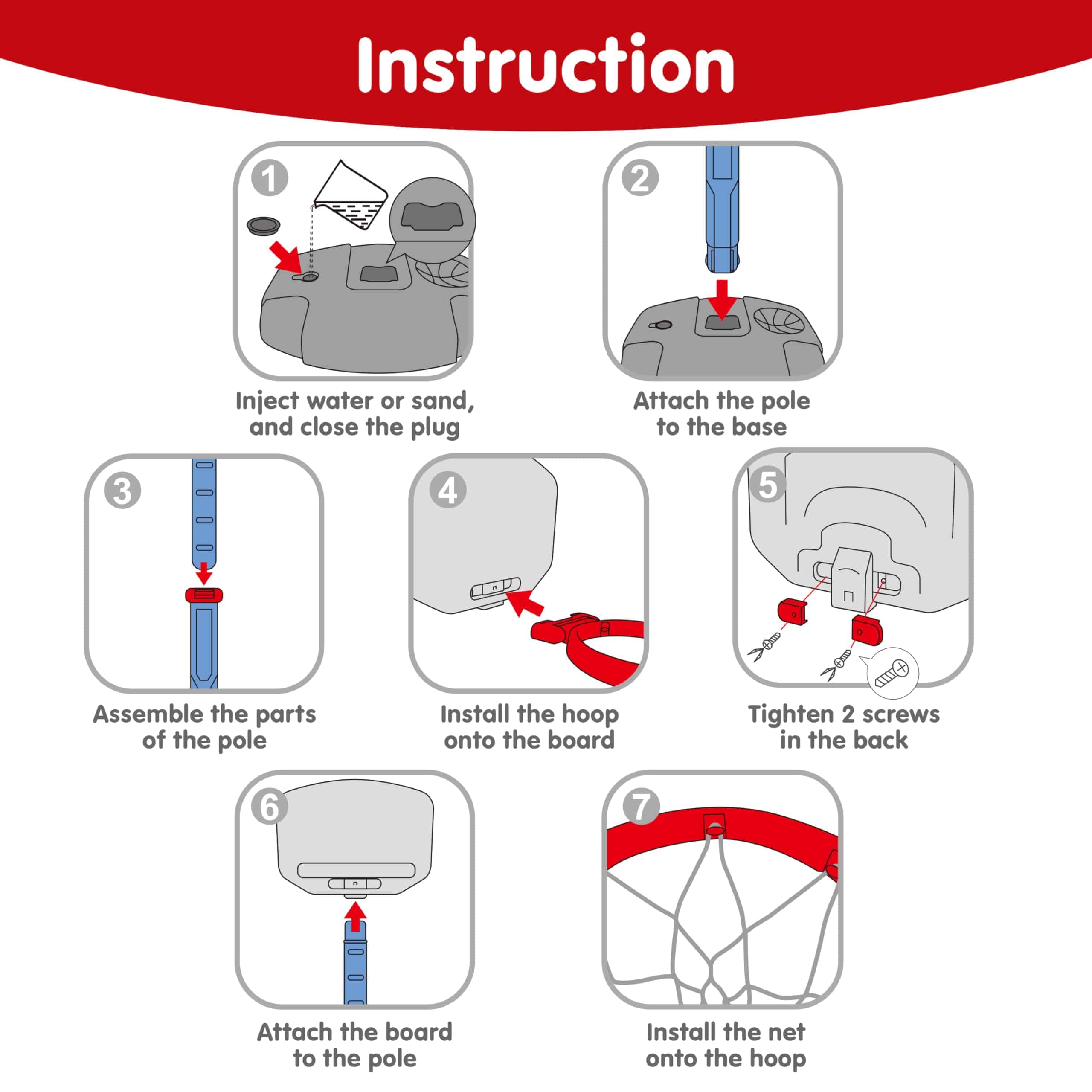 Juego de Arcade de Baloncesto para Niños JOYIN, Aro de - Imagen 9