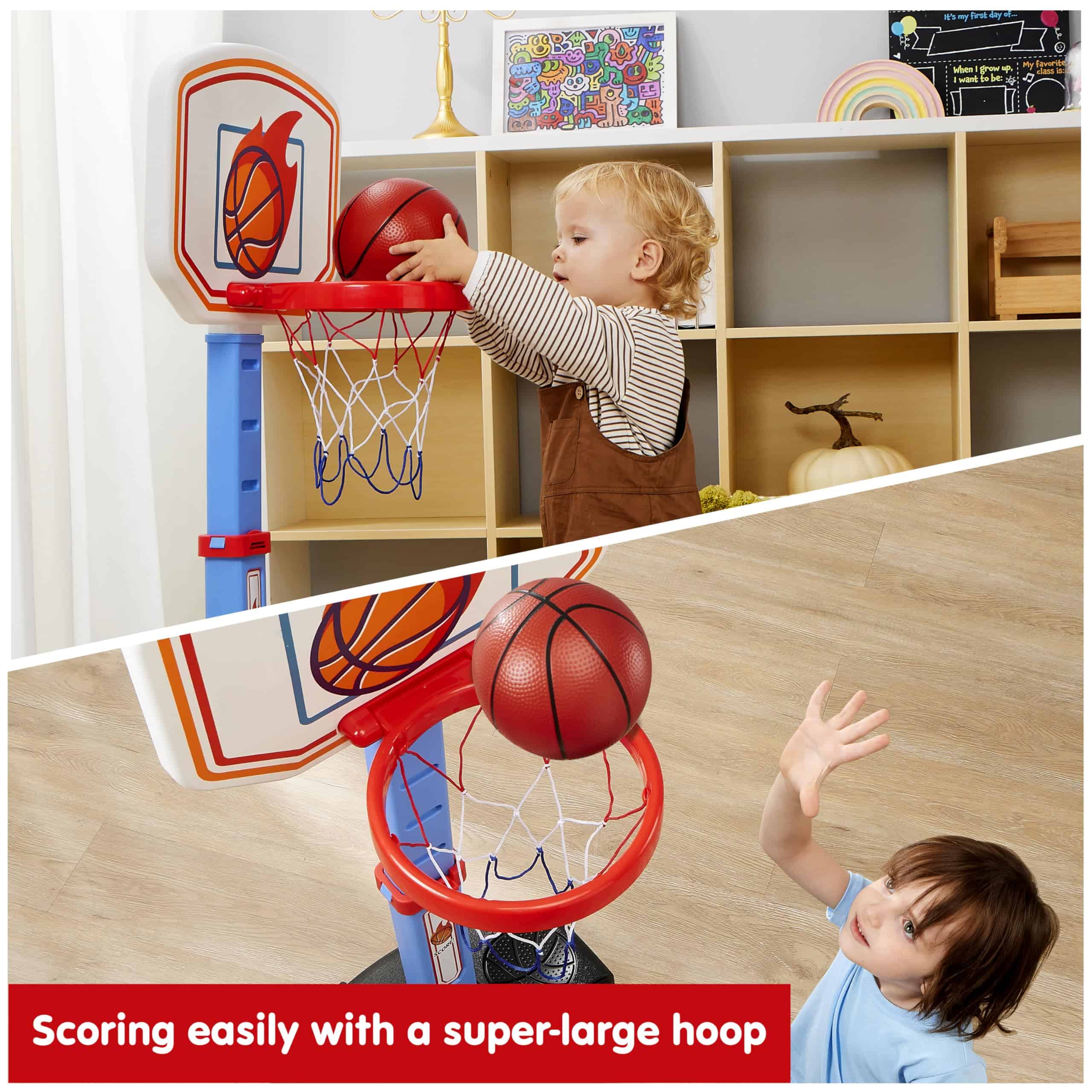 Juego de Arcade de Baloncesto para Niños JOYIN, Aro de - Imagen 4