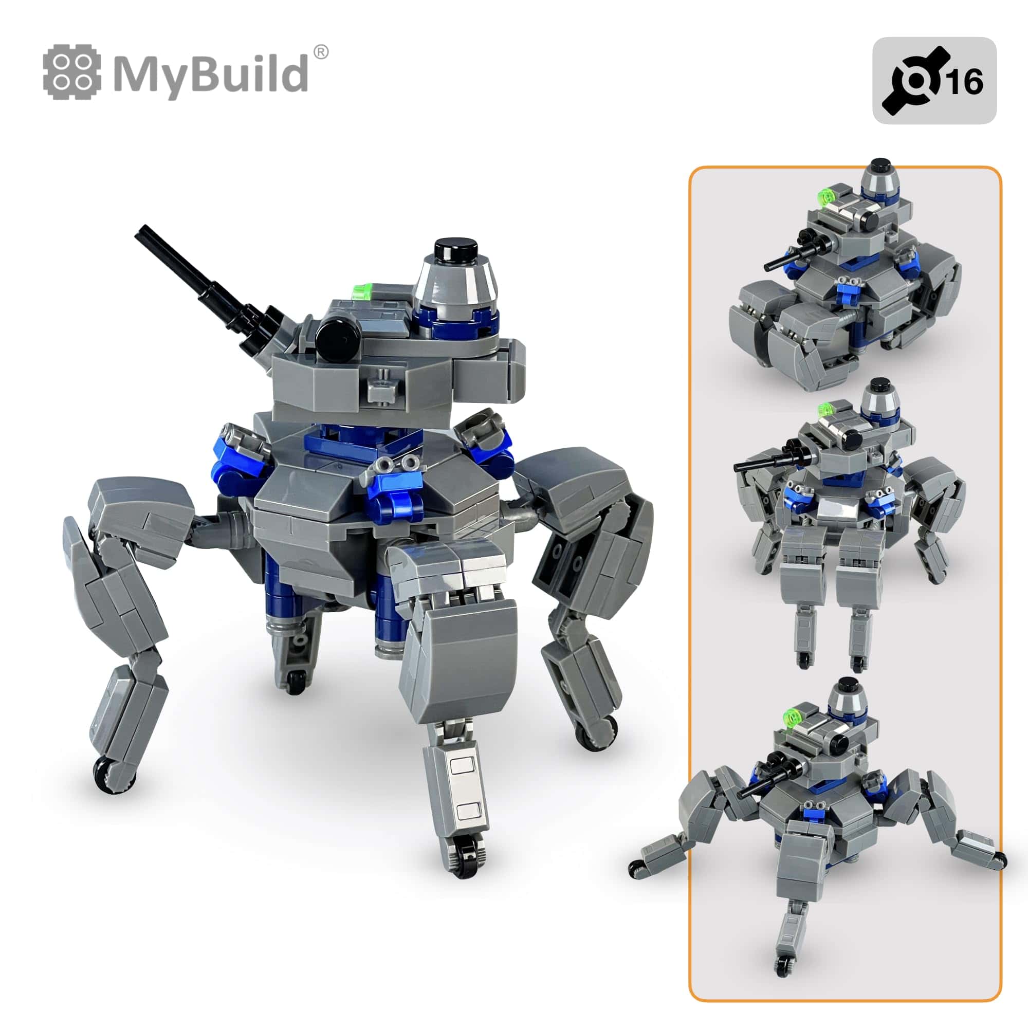MyBuild Mecha Frame Jake 6015 - QM Set de Aventura de - Imagen 4