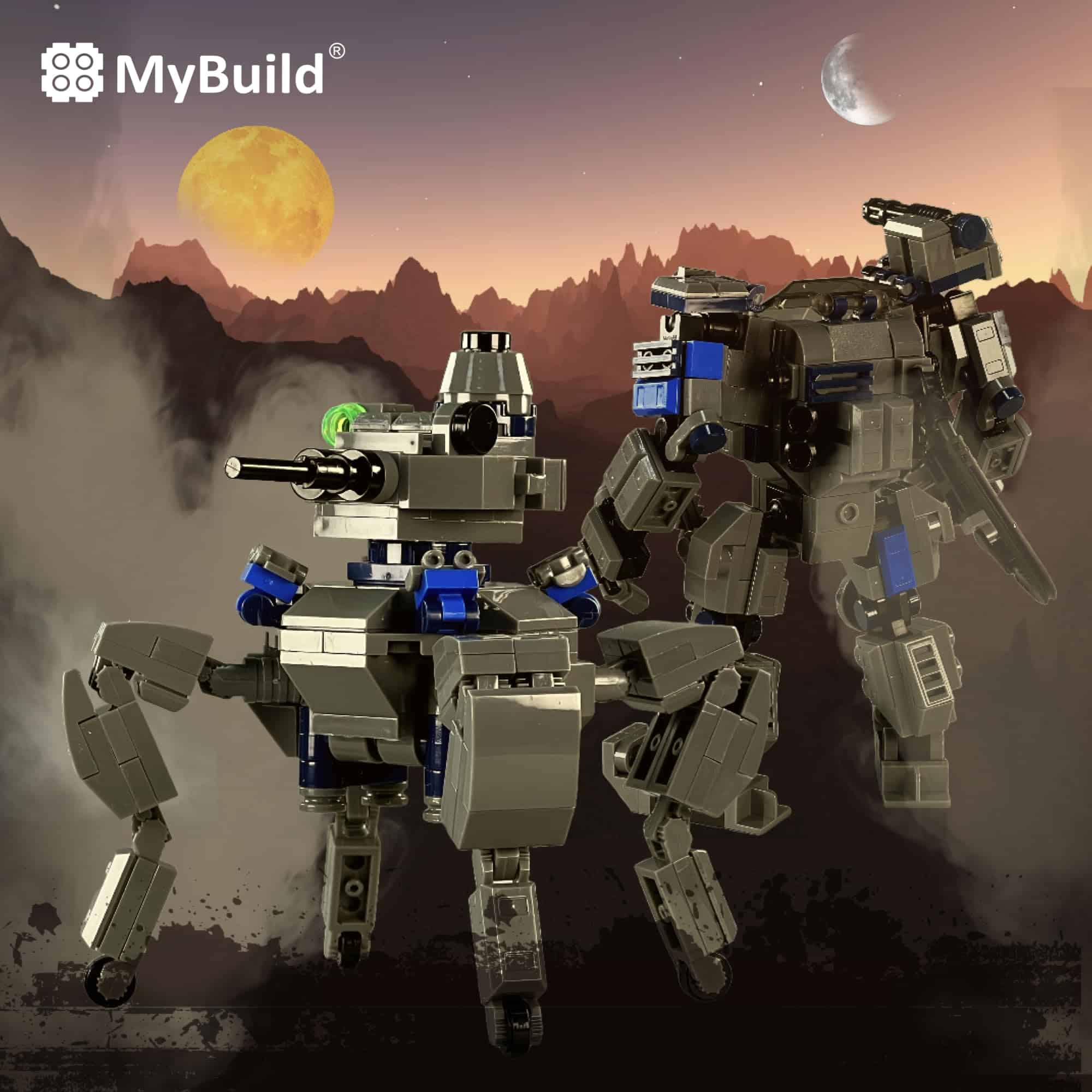 MyBuild Mecha Frame Jake 6015 - QM Set de Aventura de - Imagen 8
