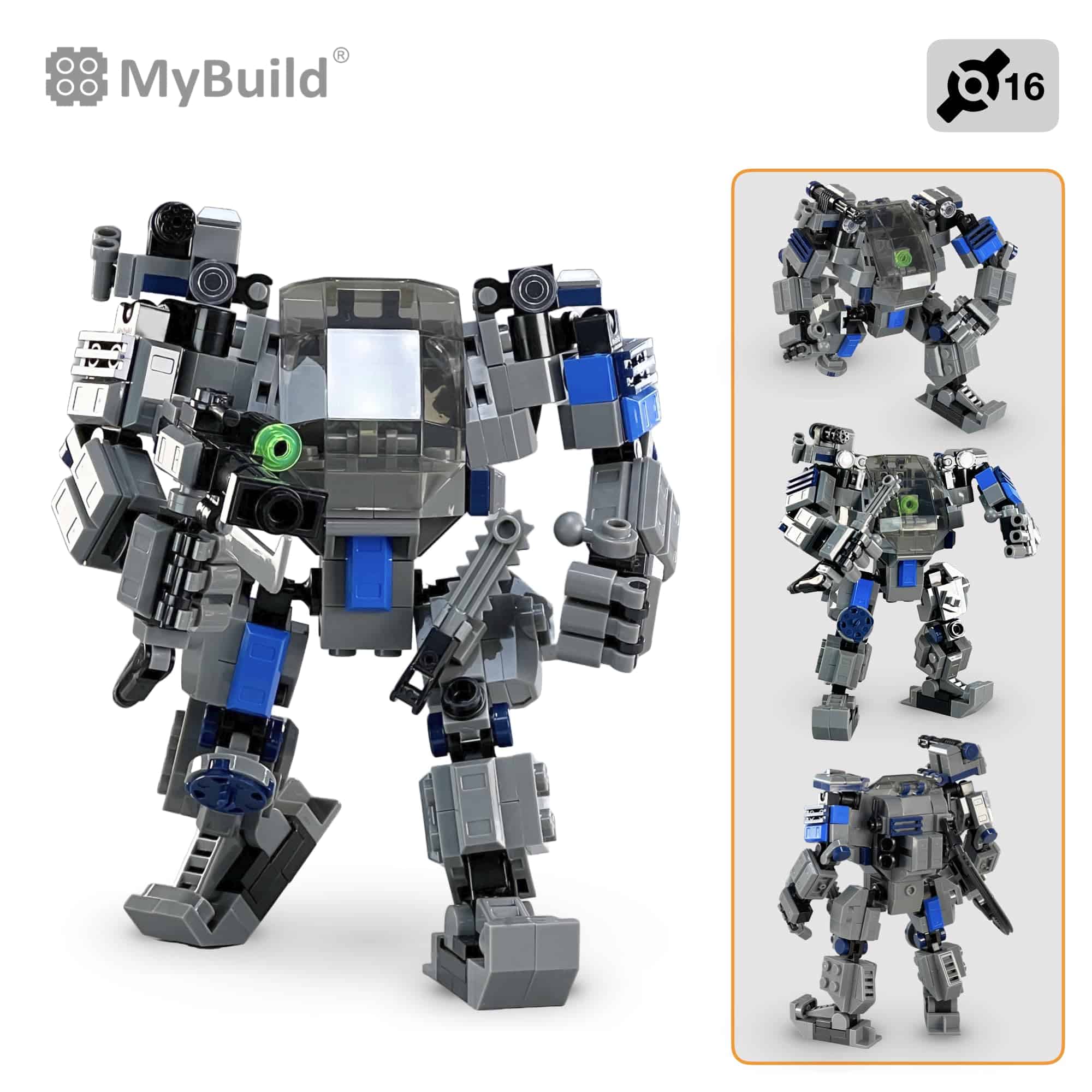 MyBuild Mecha Frame Jake 6015 - QM Set de Aventura de - Imagen 5
