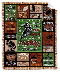 Manta de regalo de fútbol de forro polar Buyyet manta de