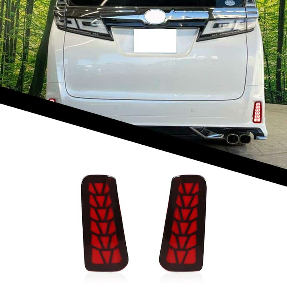 GETITALONE Luz Trasera de Reflector de Luz LED Rojo Luz de - Imagen 5