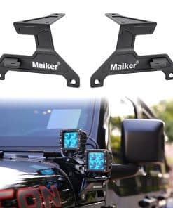 Soporte de luz dual para A-Pillar Soporte doble para luces