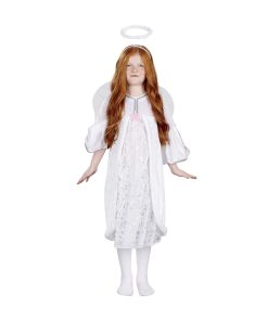 Disfraz de Ángel de Navidad para Niño o Niña | Talla Mediana