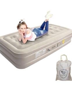 Colchón de Aire Twin LJSLYJ con Bomba Incorporada, Colchón