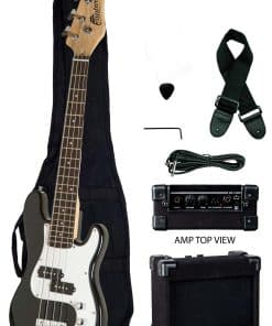 Bajo eléctrico para niños Raptor de 3/4 de tamaño, 38