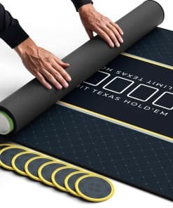 Tapete de Mesa de Poker Newverest 70" x 35", Tapete de