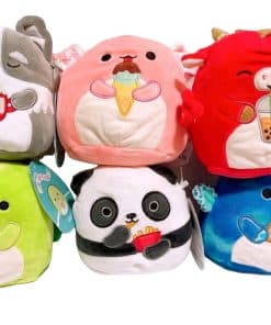 Set de 6 Mini Peluches Squishmallows 5" I Got That Squad