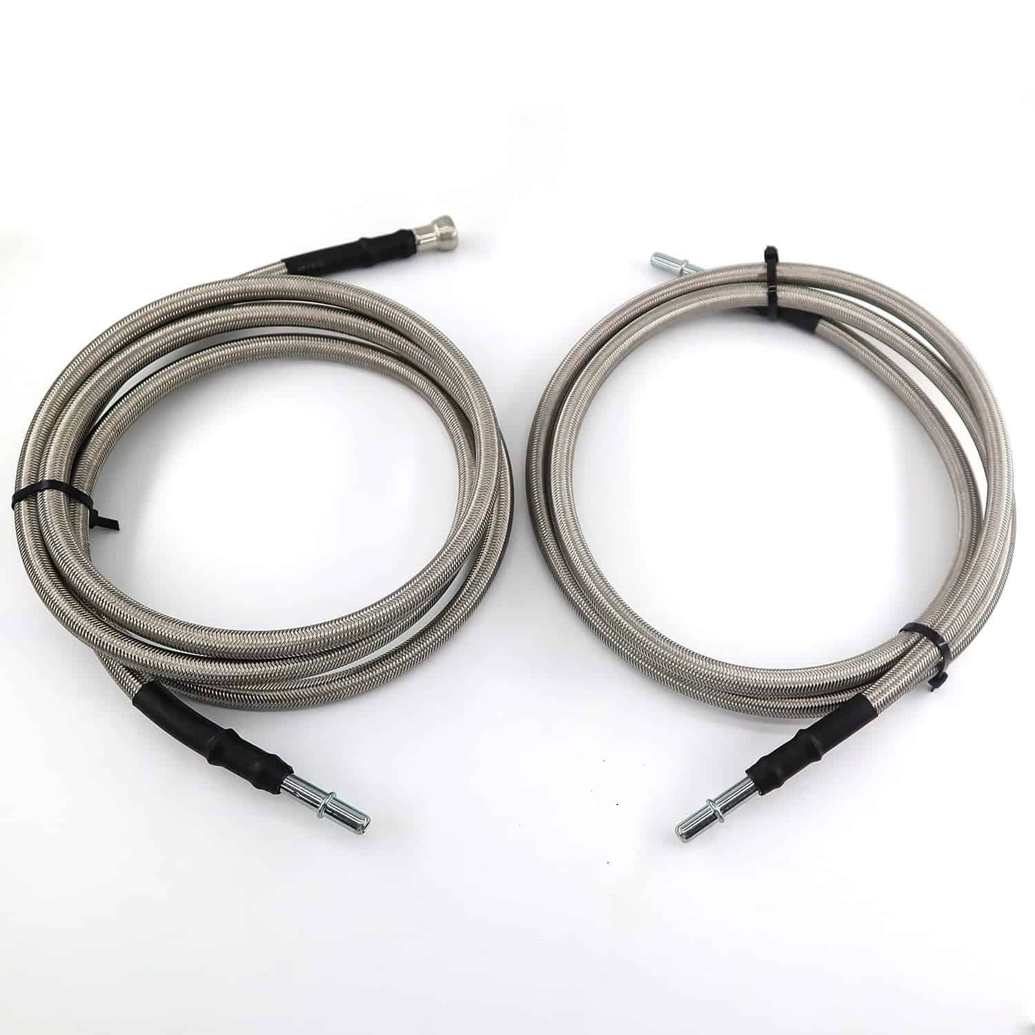 Kit de Líneas de Combustible Trenzadas de -Plata - Imagen 5