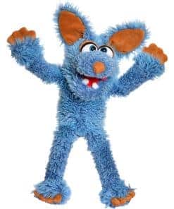 Marioneta de mano de peluche Living Puppets - Fizz The Blue