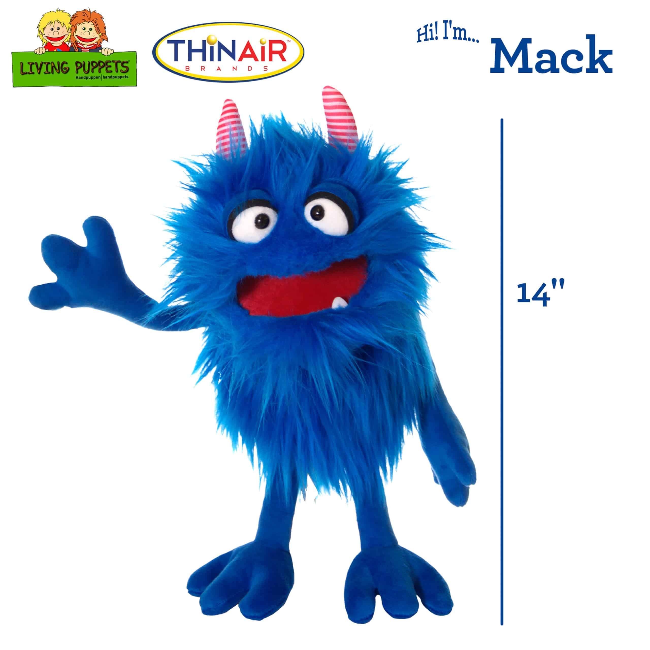 Marioneta de mano Living Puppets - Mack, el simpático - Imagen 3